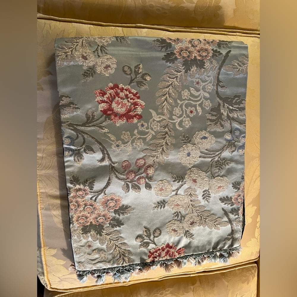 Floral Tapestry Table Runner